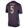 Camisolas Inglaterra Stones 5 2º Equipamento Alternativa Euro 2024 Manga Curta